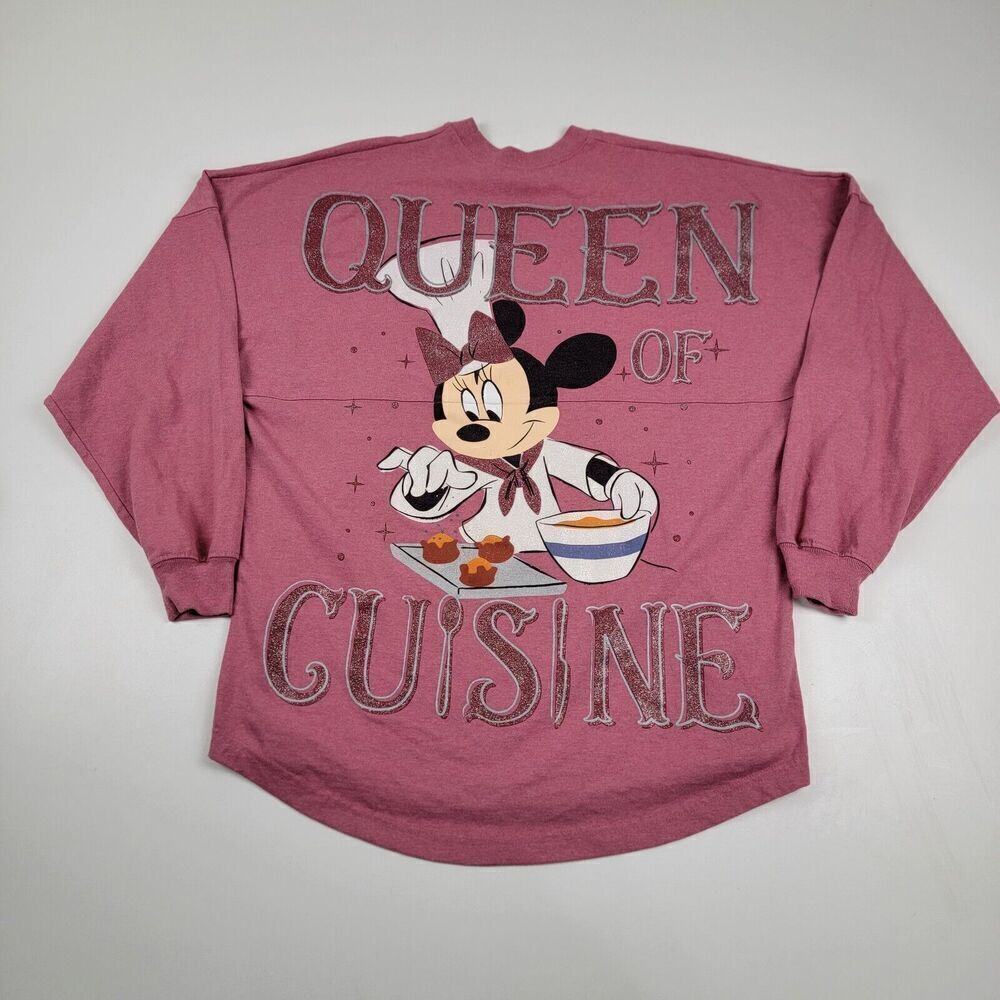 2020 Disney World Epcot Food & Wine Spirit Jersey Minnie Mouse Queen Sz Medium